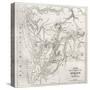 Bergen Peninsula Old Map-marzolino-Stretched Canvas