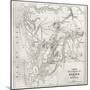 Bergen Peninsula Old Map-marzolino-Mounted Art Print