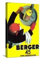 Berger 45 Vintage Poster - Europe-Lantern Press-Stretched Canvas