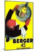 Berger 45 Vintage Poster - Europe-Lantern Press-Mounted Art Print