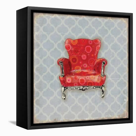 Bergère IV-Sloane Addison  -Framed Stretched Canvas