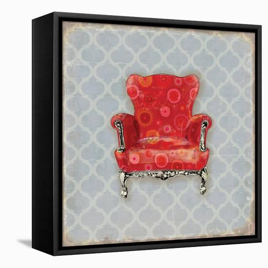 Bergère IV-Sloane Addison  -Framed Stretched Canvas