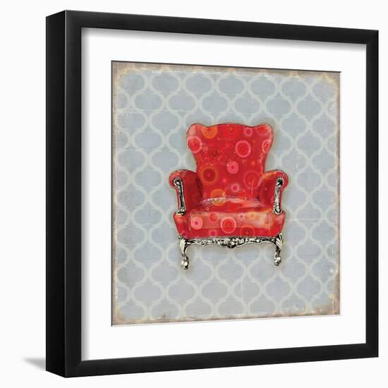 Bergère IV-Sloane Addison  -Framed Art Print