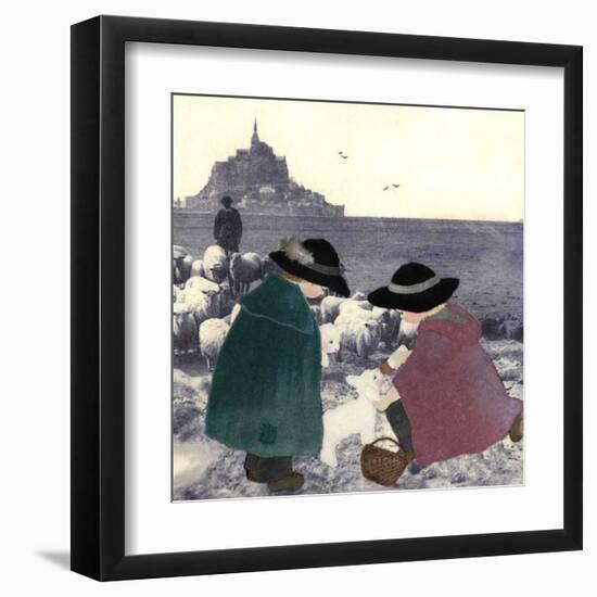 Bergers Secours-Diane Ethier-Framed Art Print