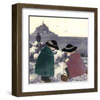 Bergers Secours-Diane Ethier-Framed Art Print