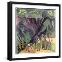 Bergheuer-Ernst Ludwig Kirchner-Framed Giclee Print