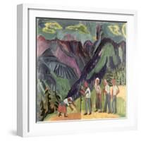 Bergheuer-Ernst Ludwig Kirchner-Framed Giclee Print