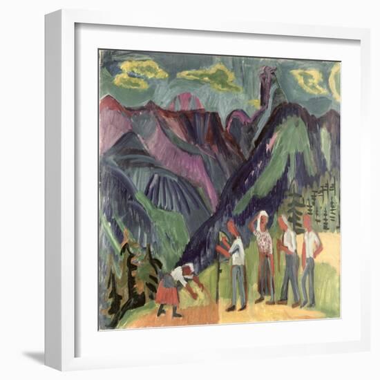 Bergheuer-Ernst Ludwig Kirchner-Framed Giclee Print