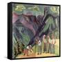 Bergheuer-Ernst Ludwig Kirchner-Framed Stretched Canvas