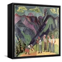 Bergheuer-Ernst Ludwig Kirchner-Framed Stretched Canvas