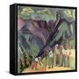 Bergheuer-Ernst Ludwig Kirchner-Framed Stretched Canvas