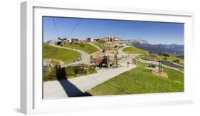 Bergkaiser, Hartkaser, Ellmau, Wilder Kaiser, Tyrol, Austria-Rainer Mirau-Framed Photographic Print