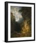 Bergschlucht Mit Badenden Frauen-Carl Spitzweg-Framed Giclee Print