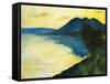 Bergsee at Sunset; Bergsee Am Sonnenuntergang-Lesser Ury-Framed Stretched Canvas