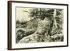 Berguv (Eagle Owl) Bubo Bubo, 1894-Bruno Andreas Liljefors-Framed Giclee Print