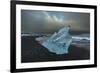 Bergy bits on beach, Austur-Skaftafellss�sla, Iceland-Art Wolfe-Framed Premium Photographic Print