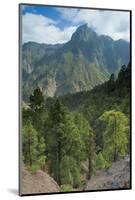 Berjenado Peak, Caldera De Taburiente Np, La Palma, Canary Islands, Spain, March 2009-Relanzón-Mounted Photographic Print