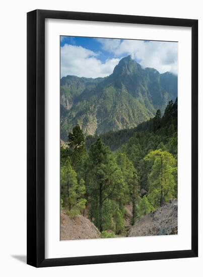 Berjenado Peak, Caldera De Taburiente Np, La Palma, Canary Islands, Spain, March 2009-Relanzón-Framed Photographic Print