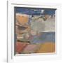 Berkeley #22, 1954-Richard Diebenkorn-Framed Art Print