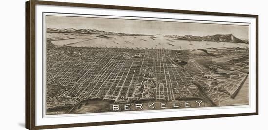 Berkeley, California, 1909-Charles Green-Framed Art Print