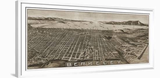 Berkeley, California, 1909-Charles Green-Framed Art Print