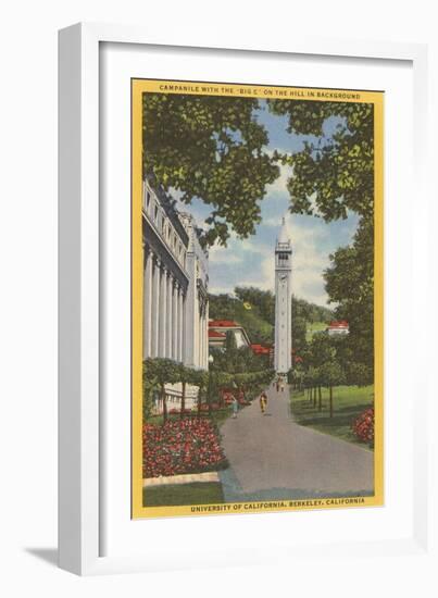 Berkeley Campanile-null-Framed Art Print