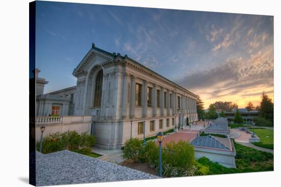 Berkeley Campus Library-chuckstock-Stretched Canvas