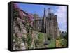 Berkeley Castle, Built in 1153, Gloucestershire, England, United Kingdom-Adam Woolfitt-Framed Stretched Canvas