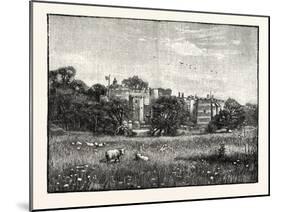 Berkeley Castle-null-Mounted Giclee Print