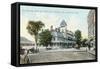 Berkeley Hotel, Saranac Lake, Adirondack Mountains, New York-null-Framed Stretched Canvas