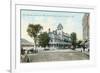 Berkeley Hotel, Saranac Lake, Adirondack Mountains, New York-null-Framed Premium Giclee Print