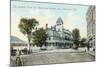 Berkeley Hotel, Saranac Lake, Adirondack Mountains, New York-null-Mounted Art Print