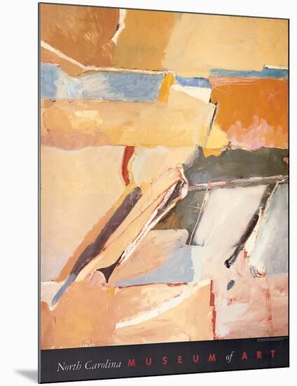 Berkeley No. 8-Richard Diebenkorn-Mounted Art Print