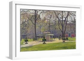 Berkeley Square, London-Julian Barrow-Framed Giclee Print