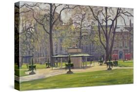 Berkeley Square, London-Julian Barrow-Stretched Canvas