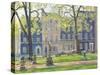 Berkeley Square, South West Corner-Julian Barrow-Stretched Canvas