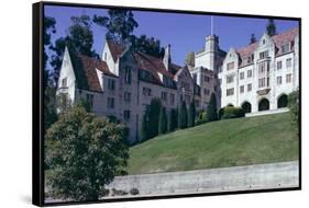 Berkeley University, Near San Francisco, California, USA-Walter Rawlings-Framed Stretched Canvas