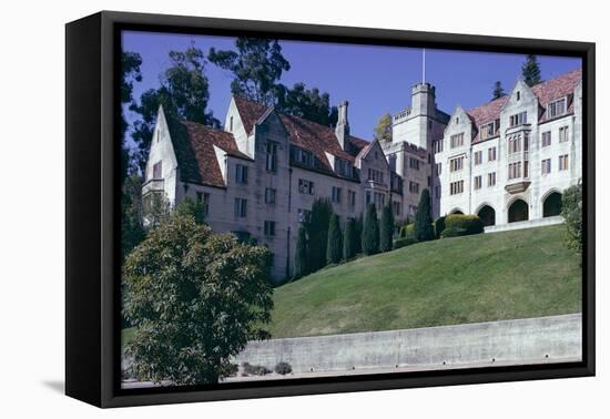 Berkeley University, Near San Francisco, California, USA-Walter Rawlings-Framed Stretched Canvas