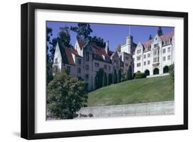 Berkeley University, Near San Francisco, California, USA-Walter Rawlings-Framed Photographic Print