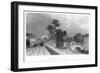 Berkhamsted Station, Hertfordshire, on the London and Birmingham Railway, C1860-null-Framed Giclee Print