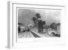 Berkhamsted Station, Hertfordshire, on the London and Birmingham Railway, C1860-null-Framed Giclee Print