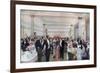 Berkleley Hotel Dinner-AC Michael-Framed Premium Giclee Print