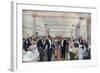 Berkleley Hotel Dinner-AC Michael-Framed Art Print