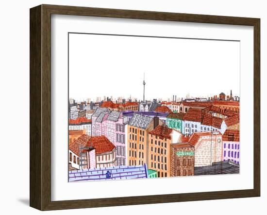 Berlin, 2017-Charlotte Orr-Framed Giclee Print