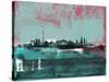 Berlin Abstract Skyline I-Emma Moore-Stretched Canvas