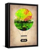 Berlin Air Balloon-NaxArt-Framed Stretched Canvas