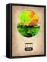 Berlin Air Balloon-NaxArt-Framed Stretched Canvas