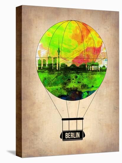 Berlin Air Balloon-NaxArt-Stretched Canvas