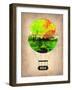 Berlin Air Balloon-NaxArt-Framed Art Print