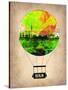 Berlin Air Balloon-NaxArt-Stretched Canvas